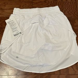 Lululemon Hot Hotty High Rise skort (long)